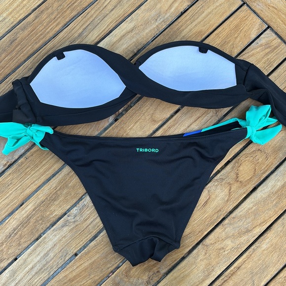 Decathlon knotted bikini bottom and bandeau top, size XS - Picture 8 of 8